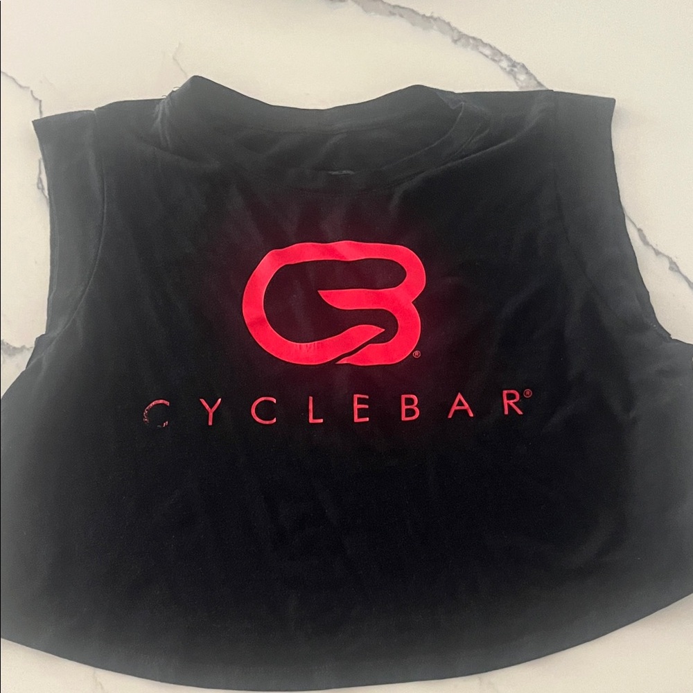 CycleBar Black Sleeveless Top